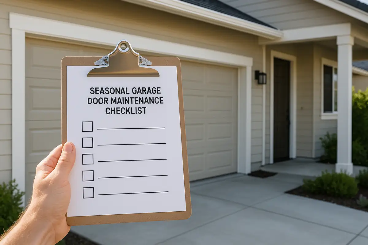 Seasonal Garage Door Maintenance Checklist for Woodburn, OR Residents
