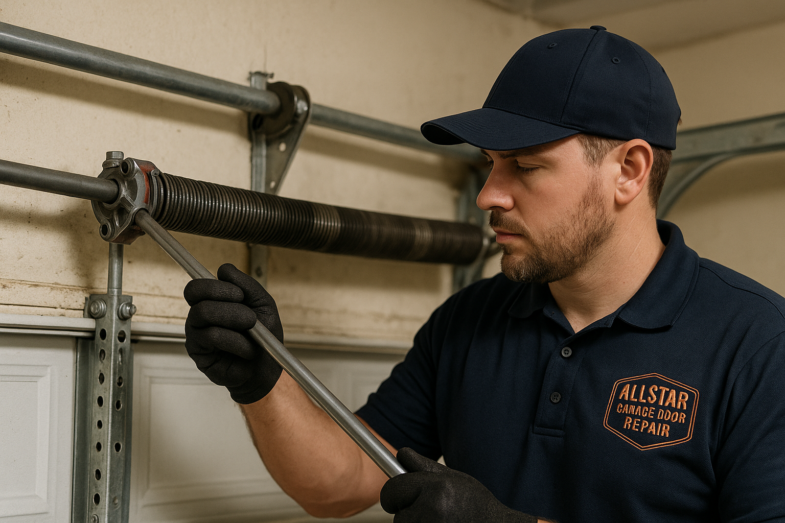 Garage Door Spring Repair in Woodburn